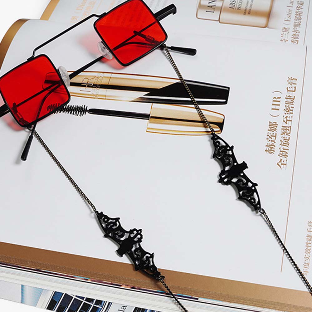 Mask Chain Holder - Cordino Anti-smarrimento Trendy Retrò Nero con