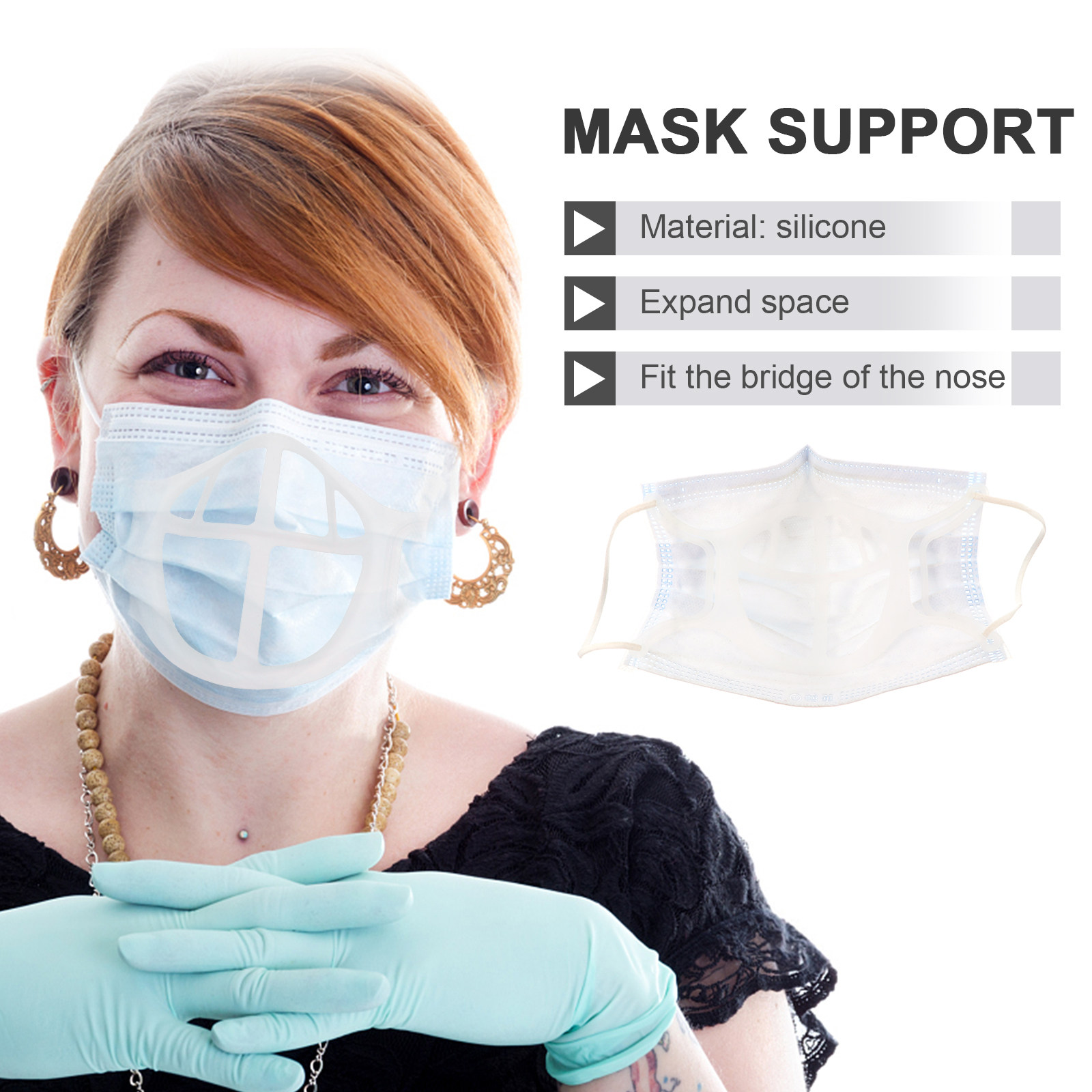 5 Pezzi Supporto per Maschera  - Silicone Mask Bracket recensione e prezzo