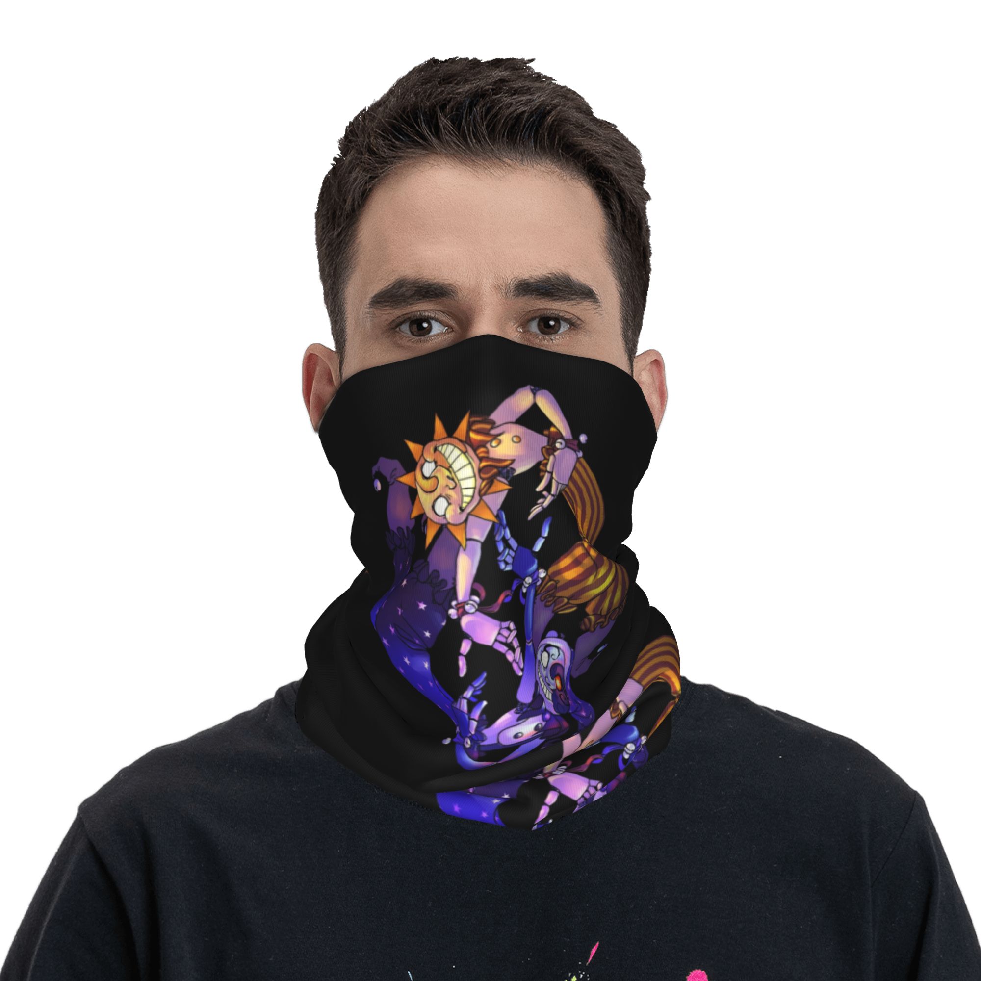 Sole e Luna FNAF Sicurezza Vio - Neck Gaiter Face Cover recensione e prezzo